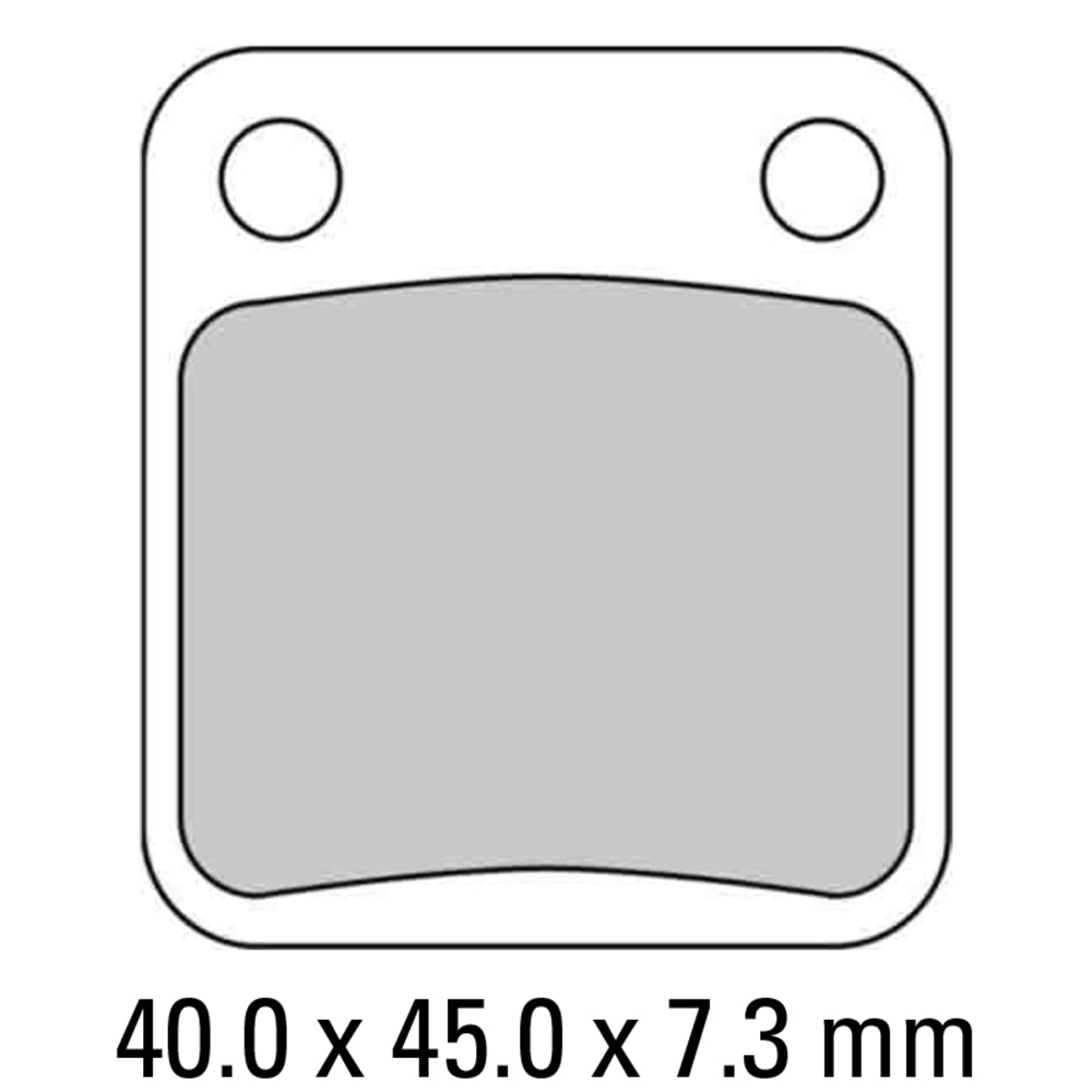 FERODO Brake Disc Pad Set FDB250EF