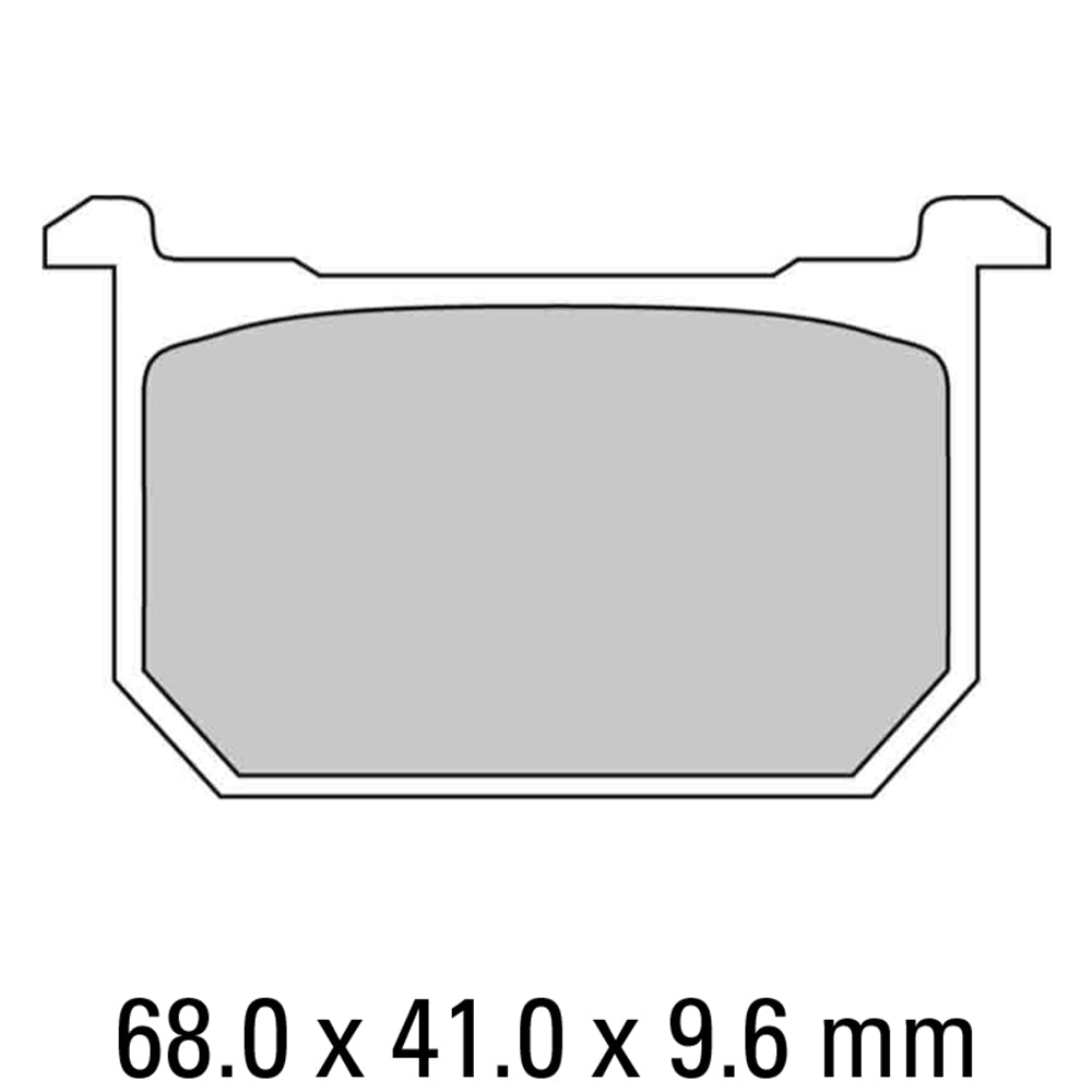 FERODO Brake Disc Pad Set FDB298P