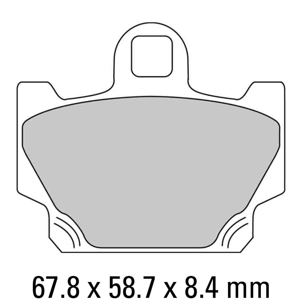 FERODO Brake Disc Pad Set FDB311P