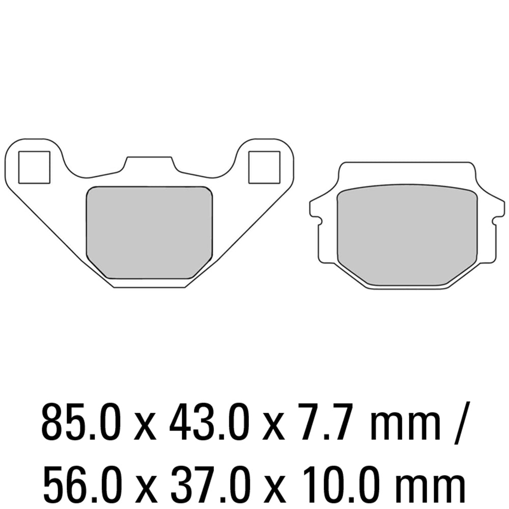 FERODO Brake Disc Pad Set FDB314G