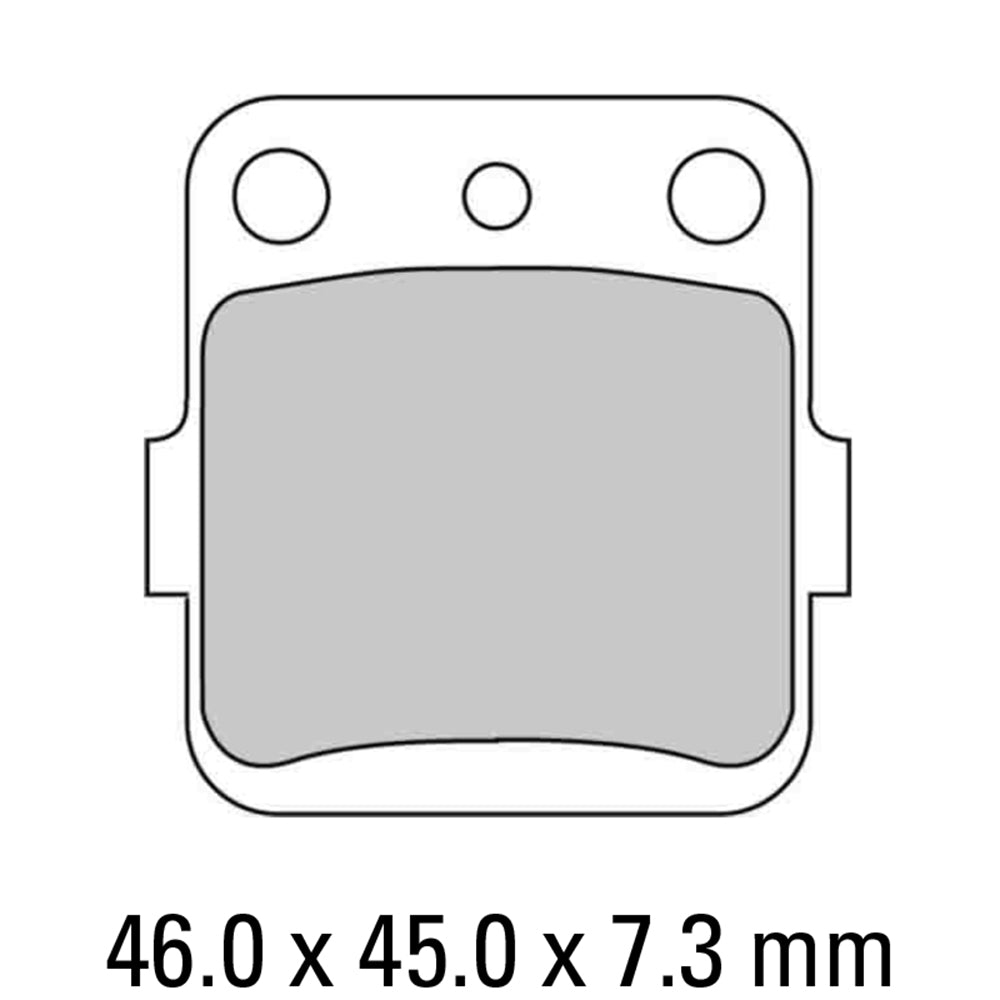 FERODO Brake Disc Pad Set FDB381P