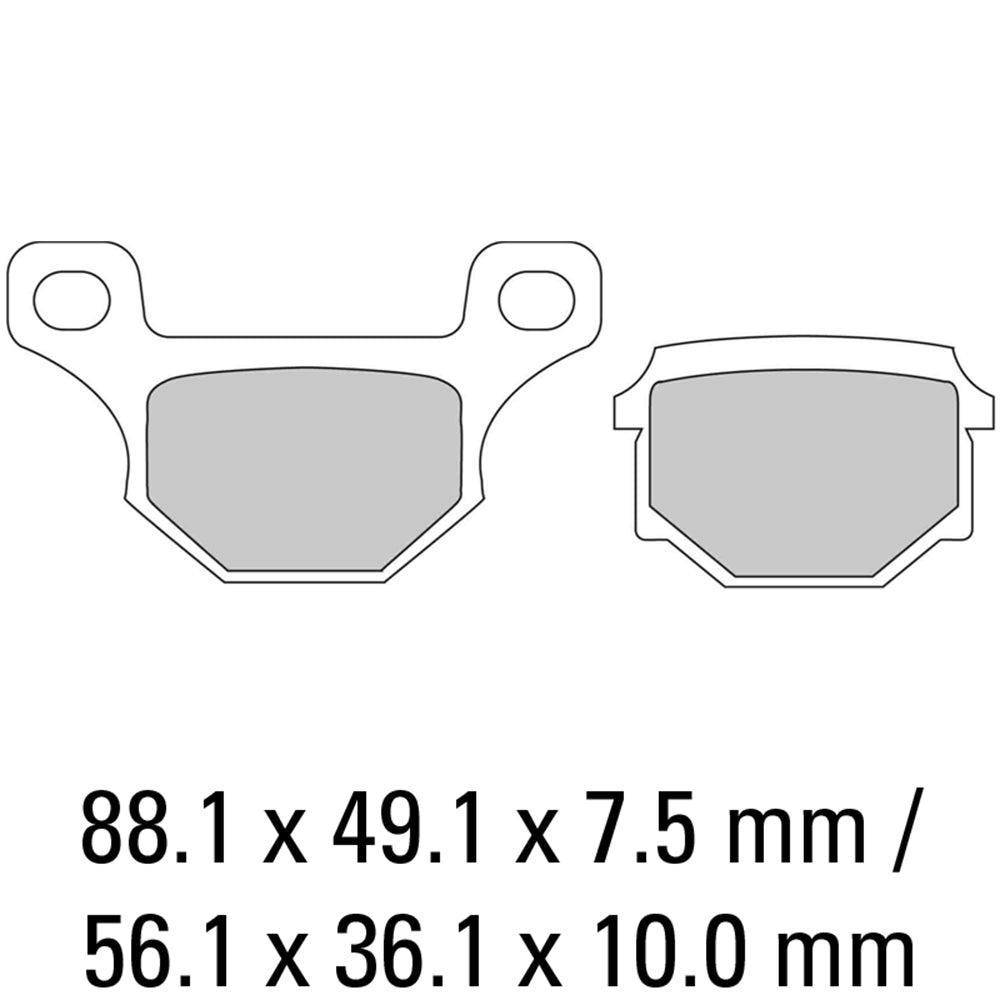 FERODO Brake Disc Pad Set FDB384P