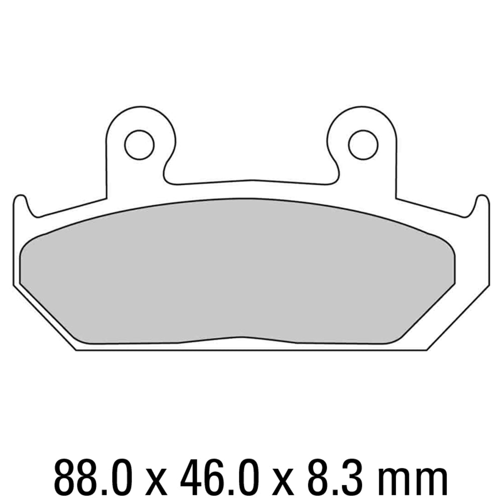 FERODO Brake Disc Pad Set FDB452P