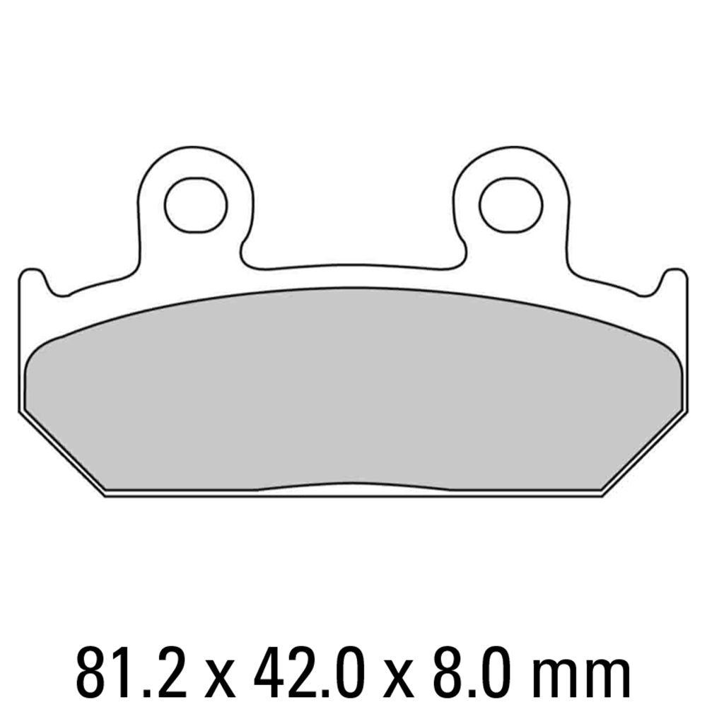 FERODO Brake Disc Pad Set FDB462ST*