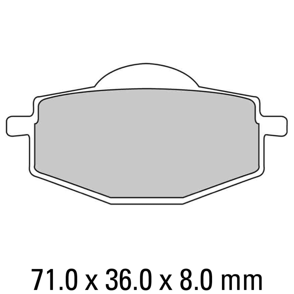 FERODO Brake Disc Pad Set FDB475AG