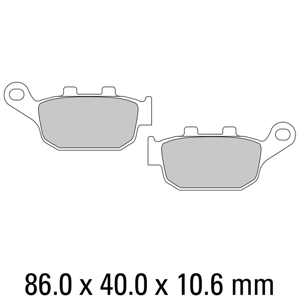 FERODO Brake Disc Pad Set FDB531EF