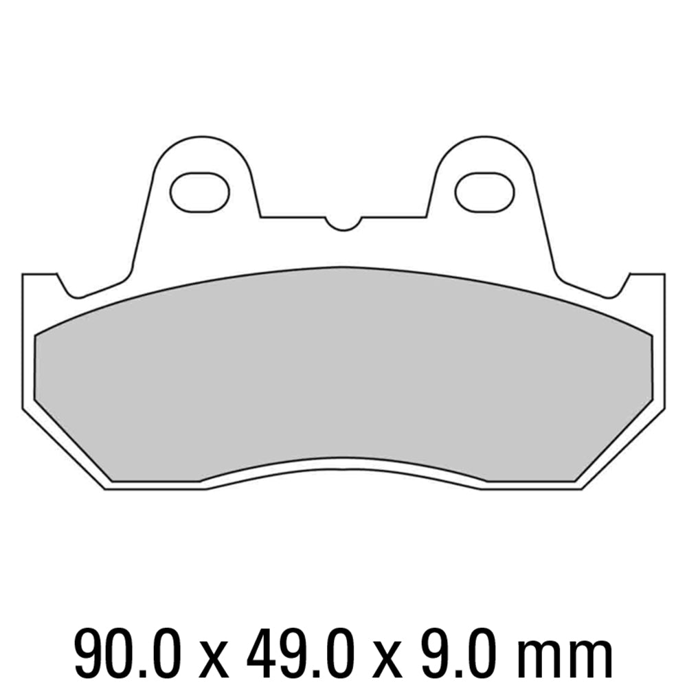 FERODO Brake Disc Pad Set FDB538P