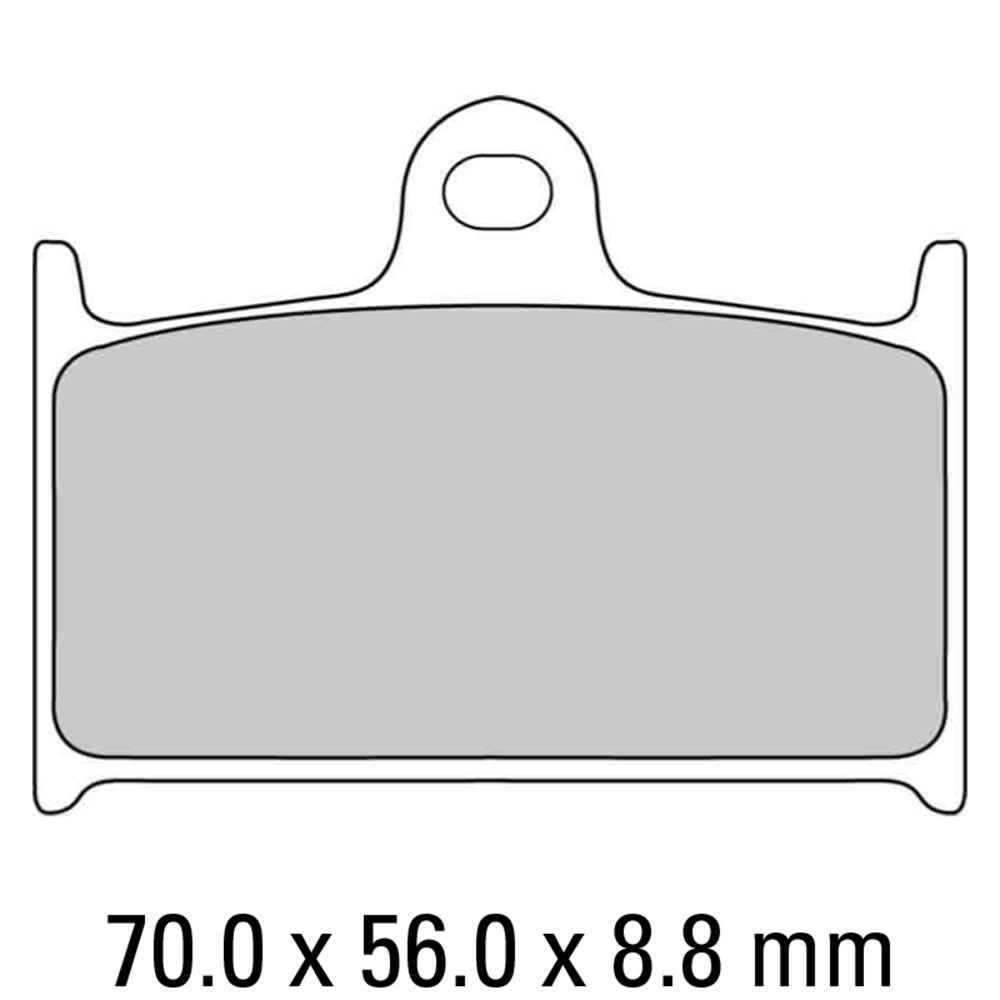 FERODO Brake Disc Pad Set FDB557P