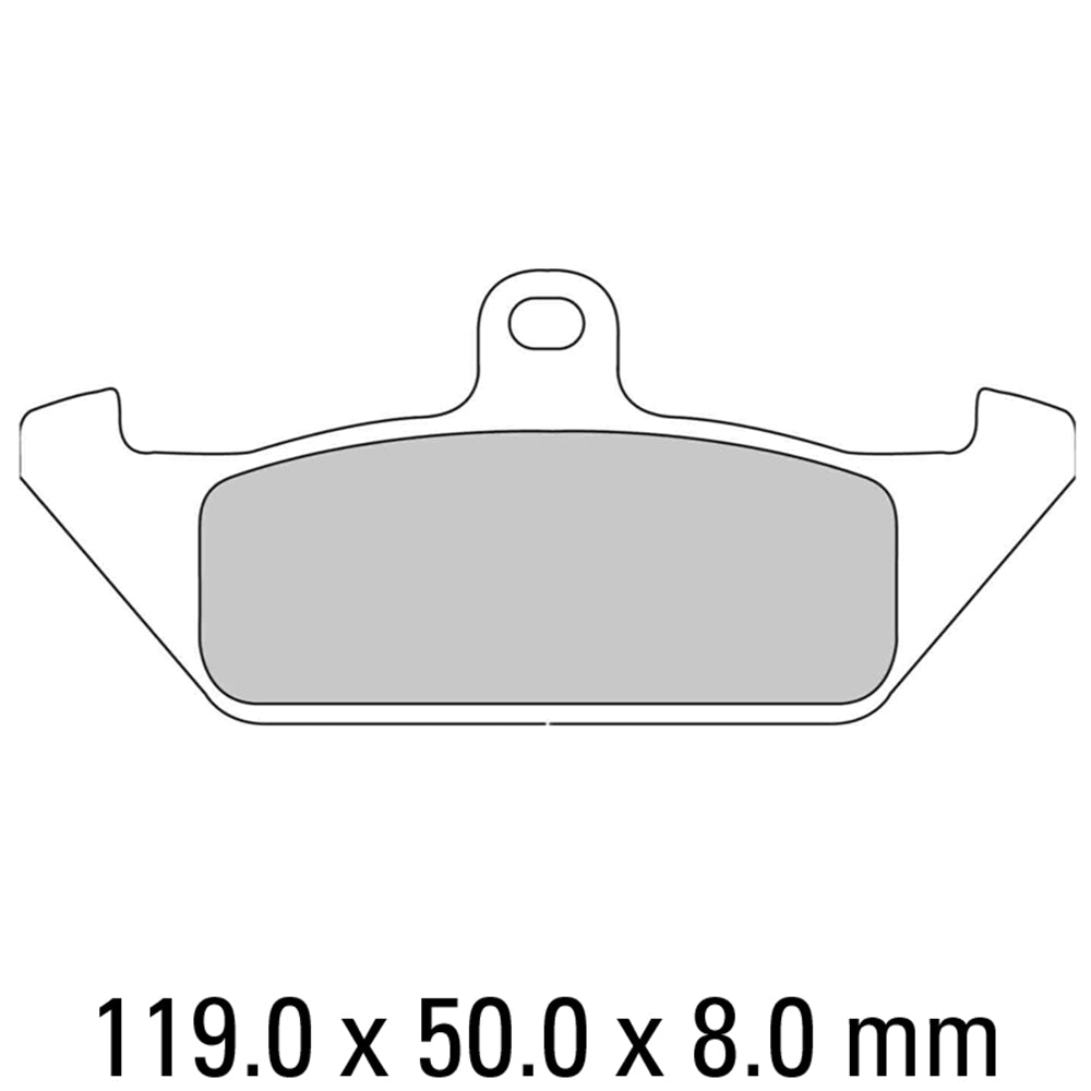 FERODO Brake Disc Pad Set FDB592P