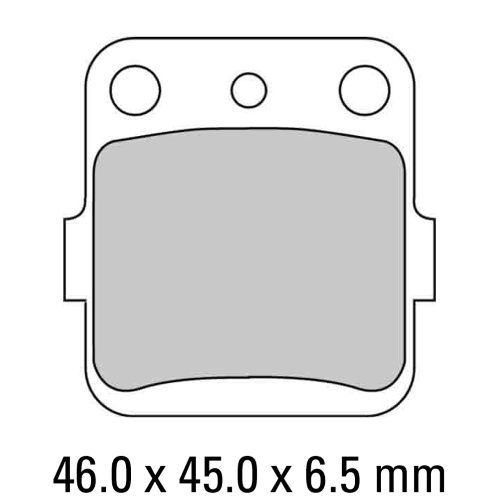 FERODO Brake Disc Pad Set FDB661SG