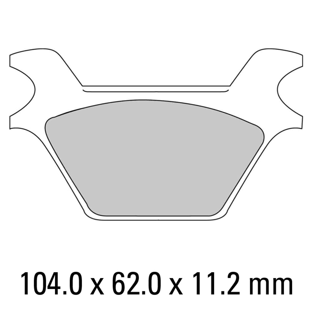 FERODO Brake Disc Pad Set FDB2001P