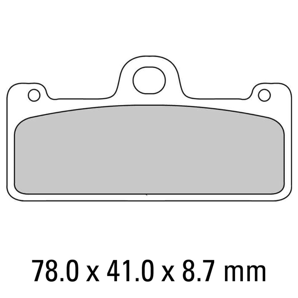 FERODO Brake Disc Pad Set FDB2007P*