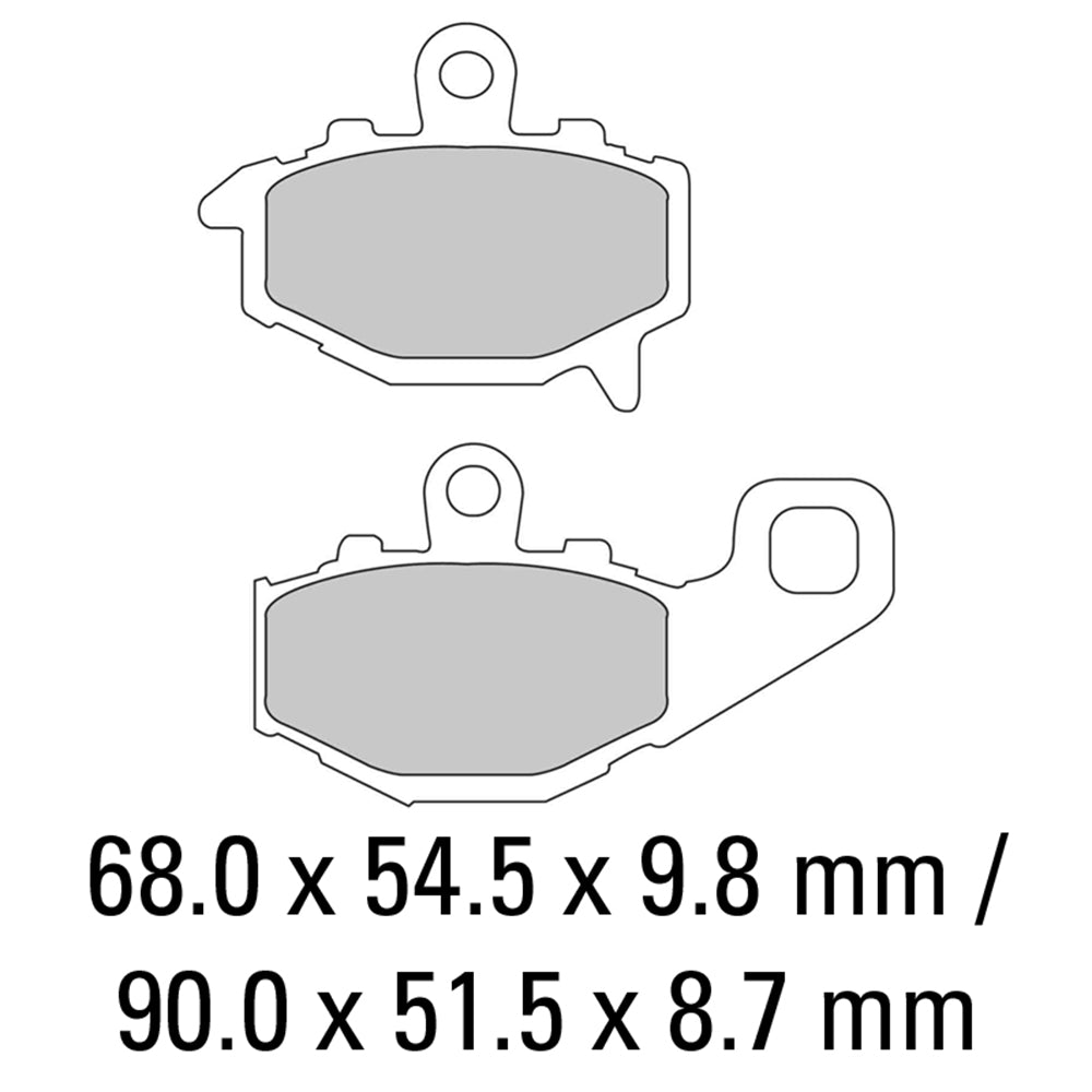 FERODO Brake Disc Pad Set FDB2012ST