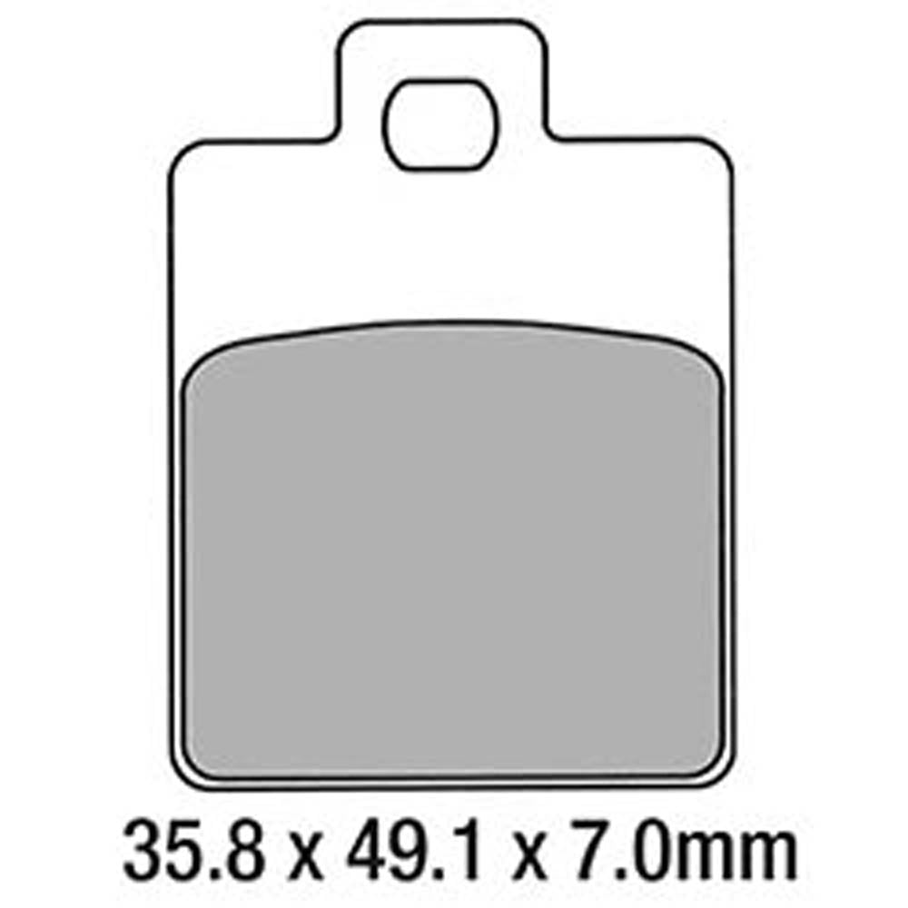 FERODO Brake Disc Pad Set FDB2057EF