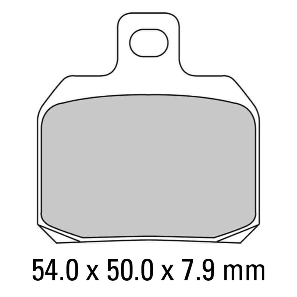 FERODO Brake Disc Pad Set FDB2074ST