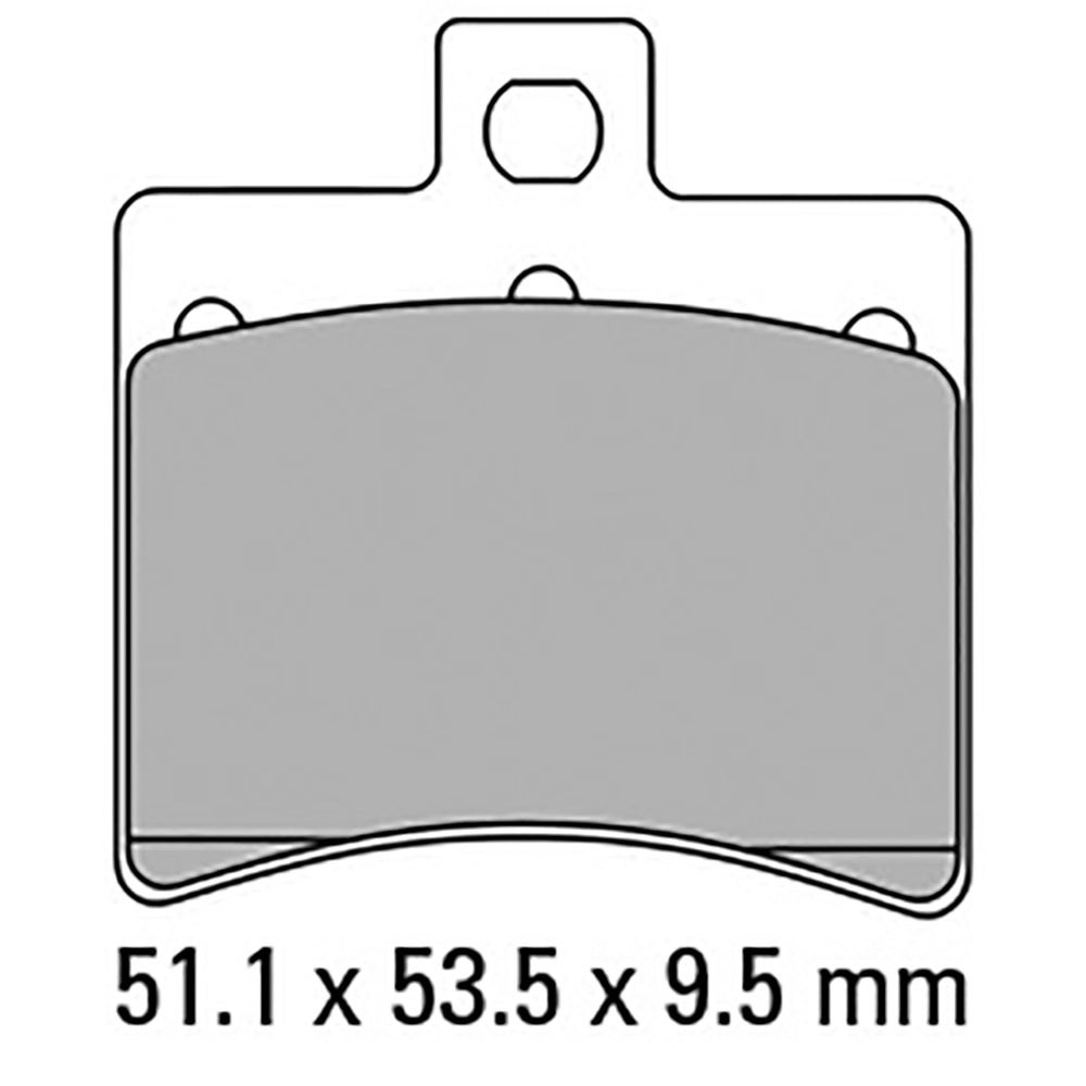 FERODO Brake Disc Pad Set FDB2090EF