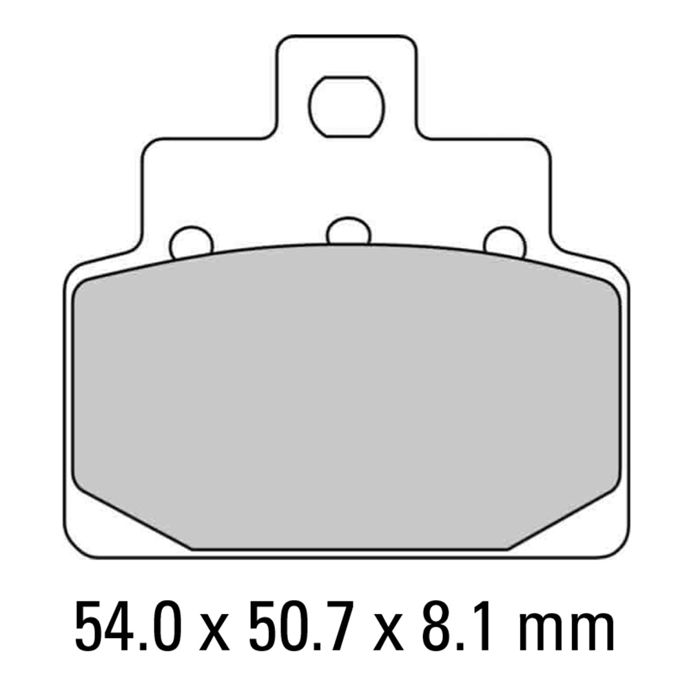FERODO Brake Disc Pad Set FDB2095EF