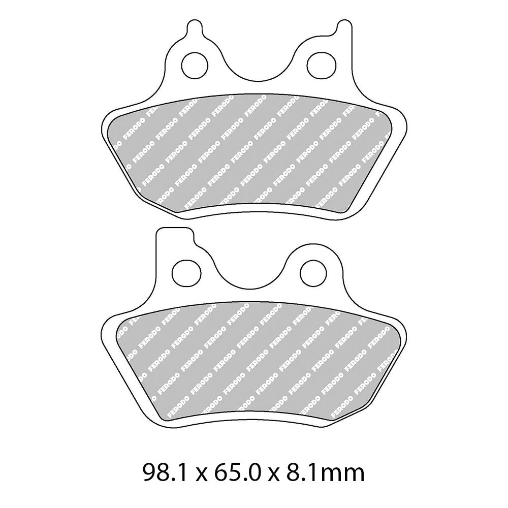 FERODO Brake Disc Pad Set FDB2097P