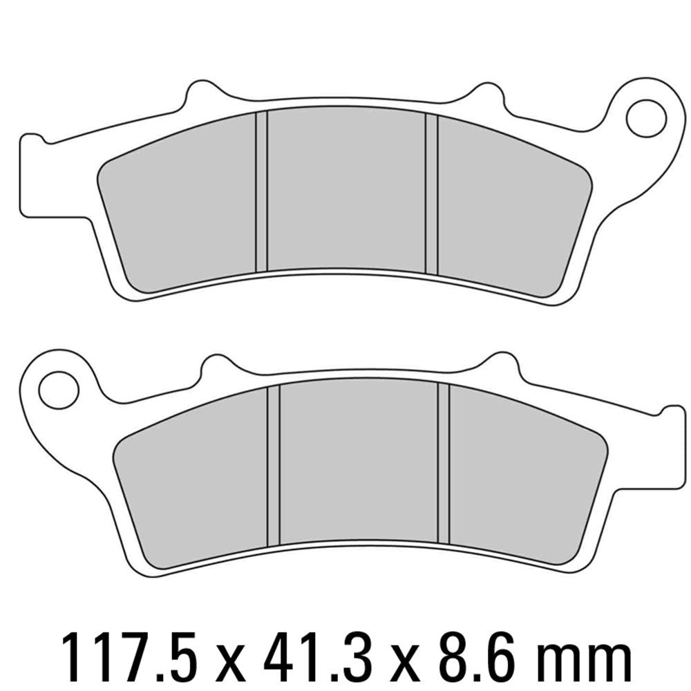 FERODO Brake Disc Pad Set FDB2105EF