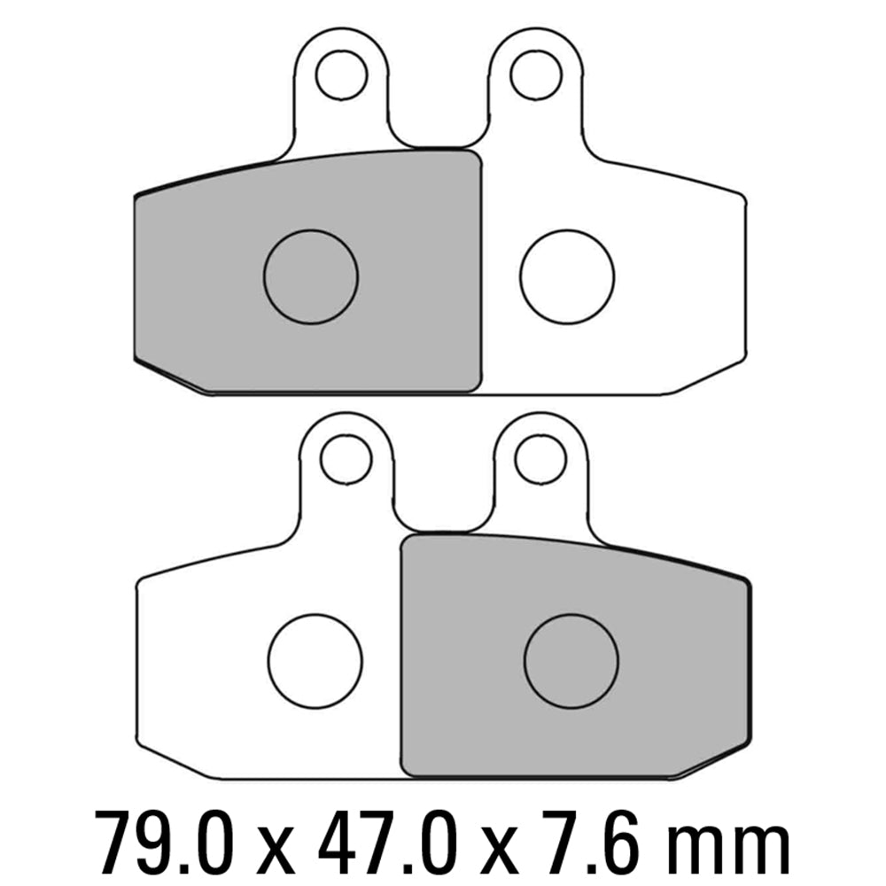FERODO Brake Disc Pad Set FDB2146P*