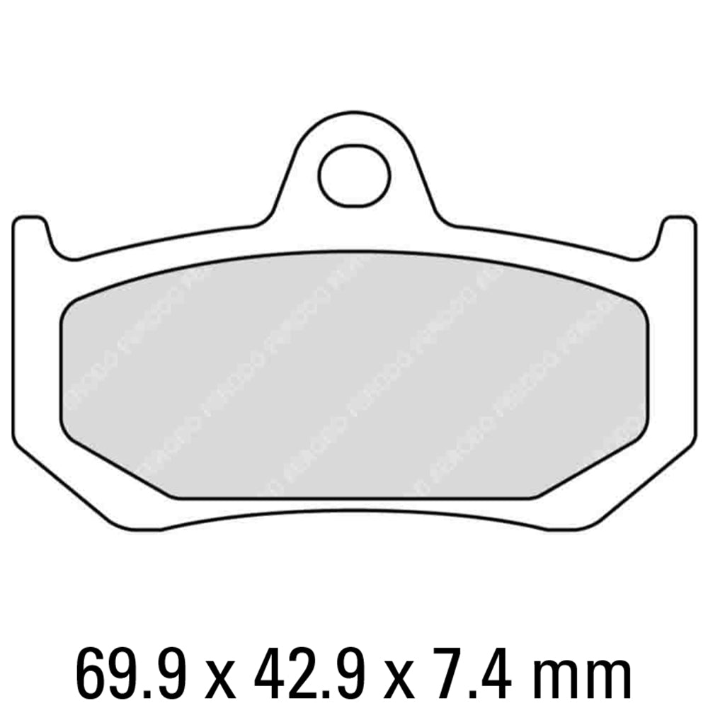 FERODO Brake Disc Pad Set FDB2198ST