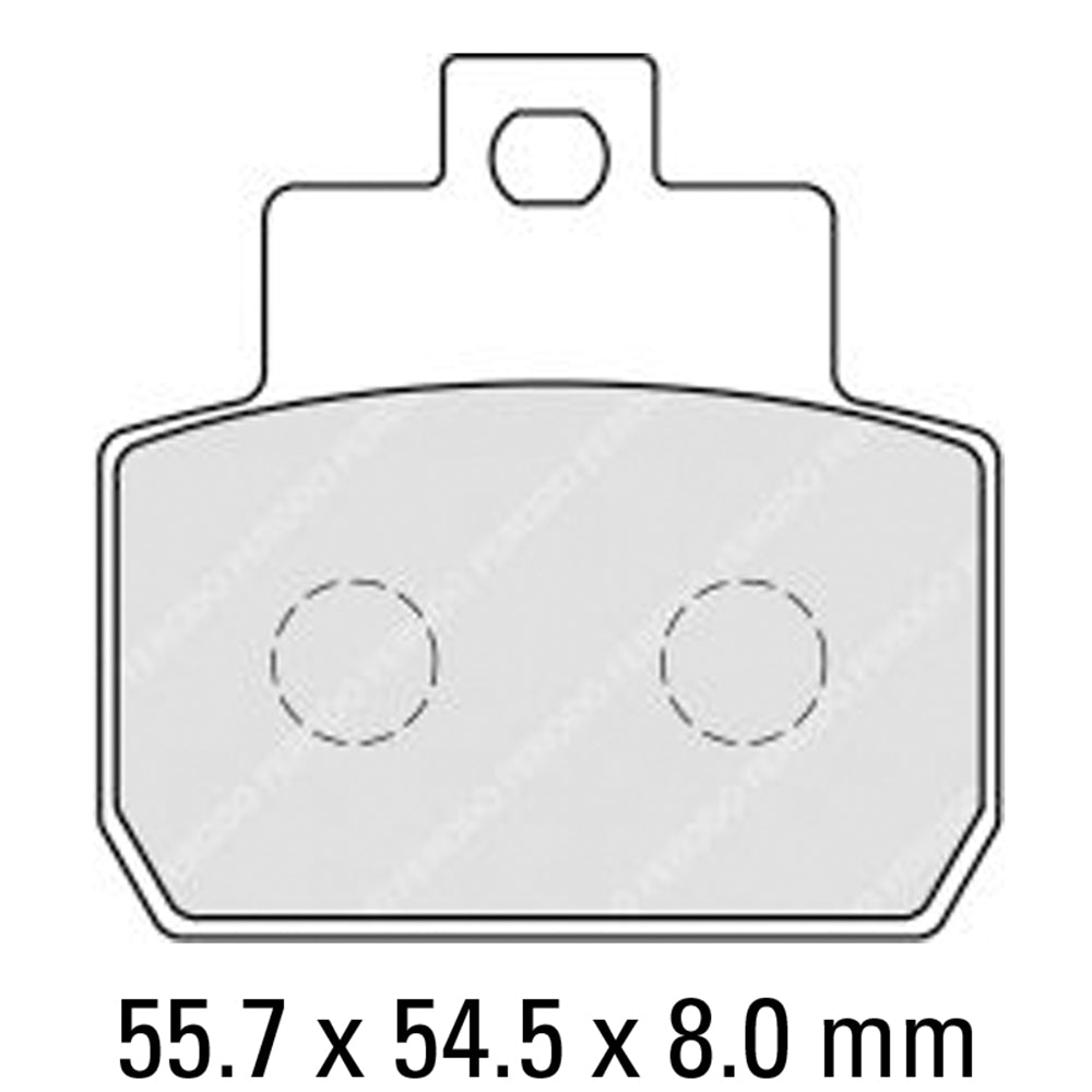 FERODO Brake Disc Pad Set FDB2207EF