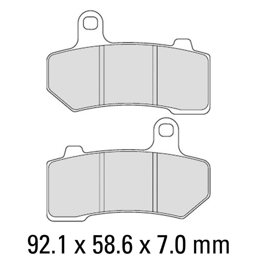 FERODO Brake Disc Pad Set FDB2210P