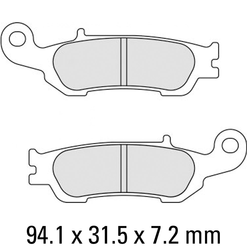 FERODO Brake Disc Pad Set FDB2219ZR