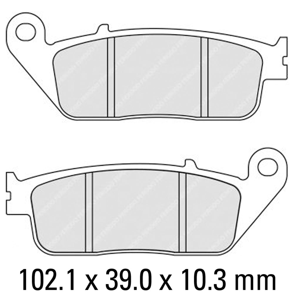 FERODO Brake Disc Pad Set FDB2225EF