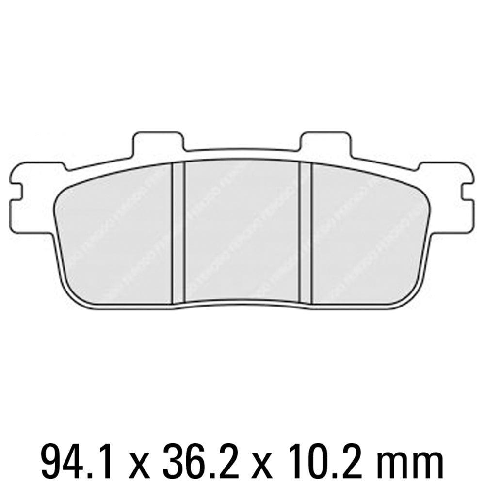 FERODO Brake Disc Pad Set FDB2226EF