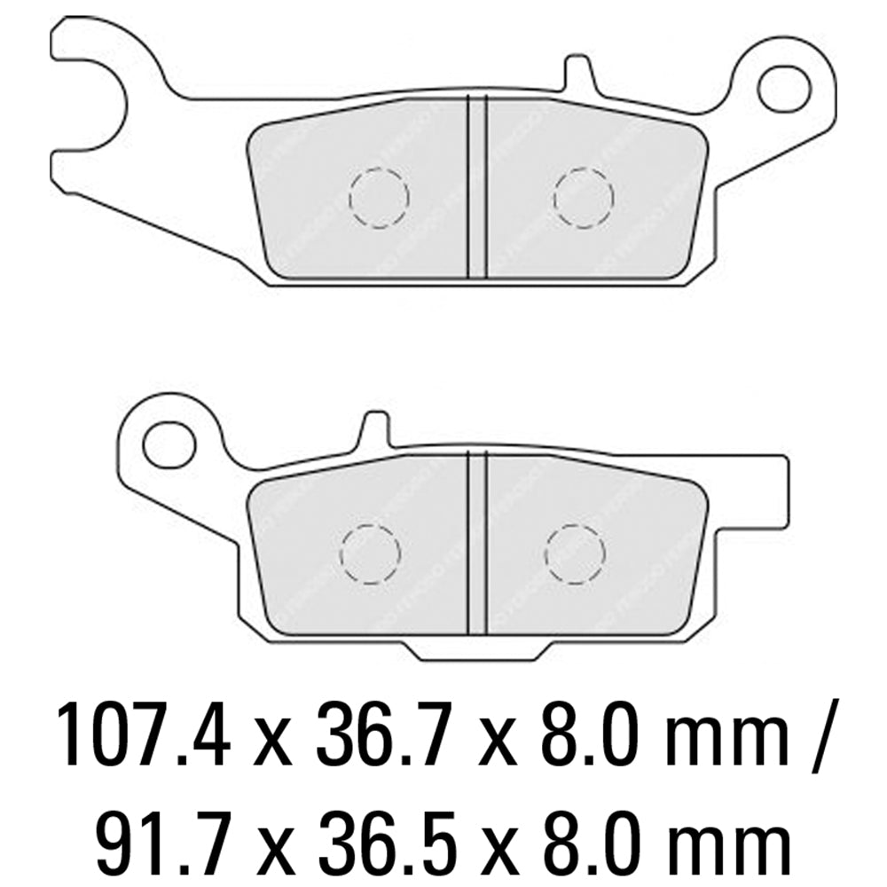 FERODO Brake Disc Pad Set FDB2230SG