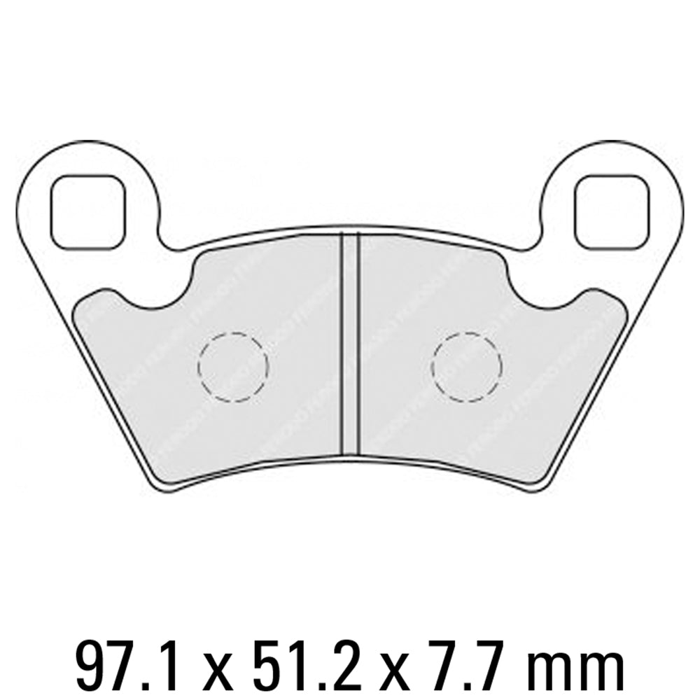 FERODO Brake Disc Pad Set FDB2236SG