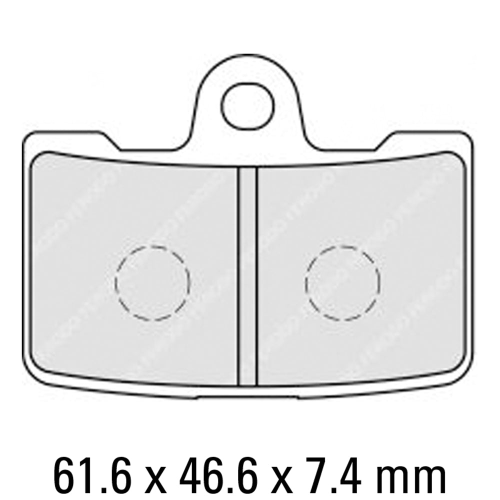 FERODO Brake Disc Pad Set FDB2240ST