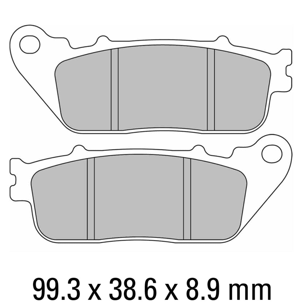 FERODO Brake Disc Pad Set FDB2253ST