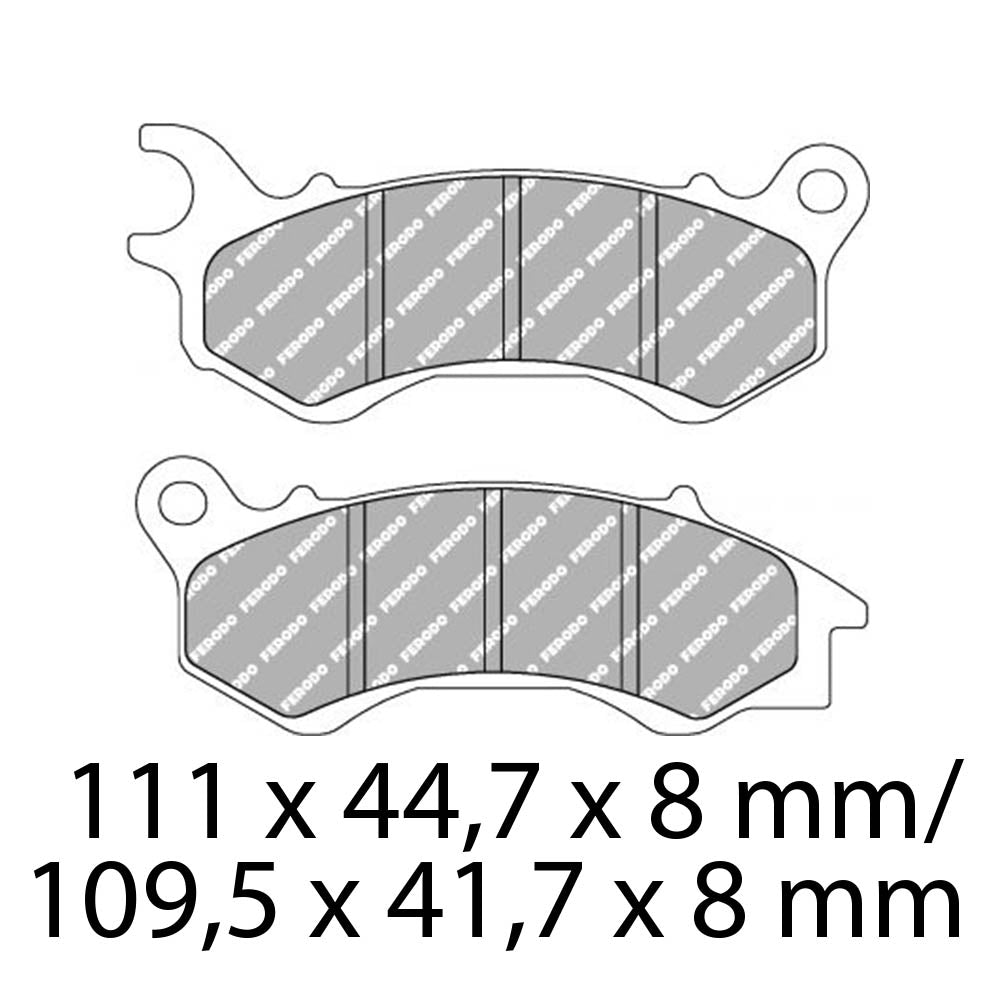 FERODO Brake Disc Pad Set FDB2256AG*