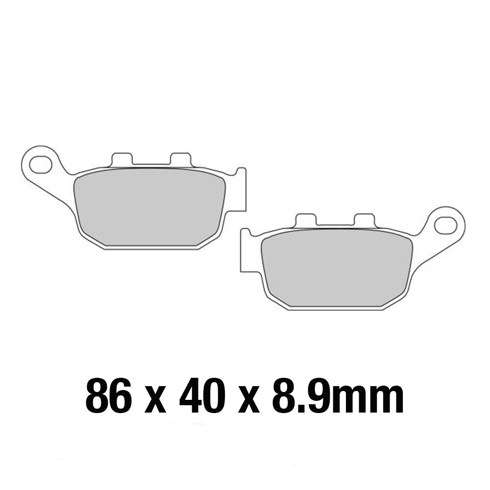 FERODO Brake Disc Pad Set FDB2258EF