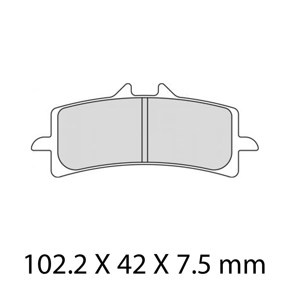 FERODO Brake Disc Pad Set FDB2260XRAC
