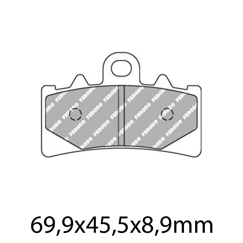FERODO Brake Disc Pad Set FDB2266ST