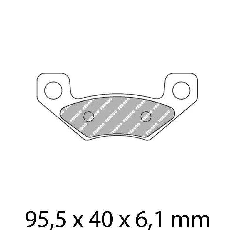 FERODO Brake Disc Pad Set FDB2272SG
