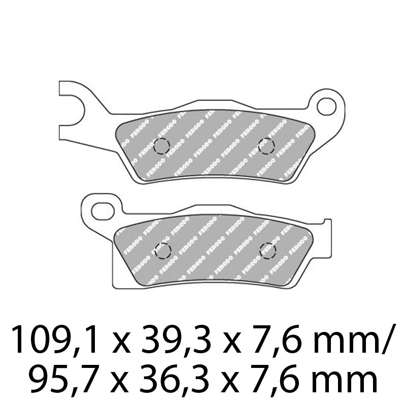 FERODO Brake Disc Pad Set FDB2273SG