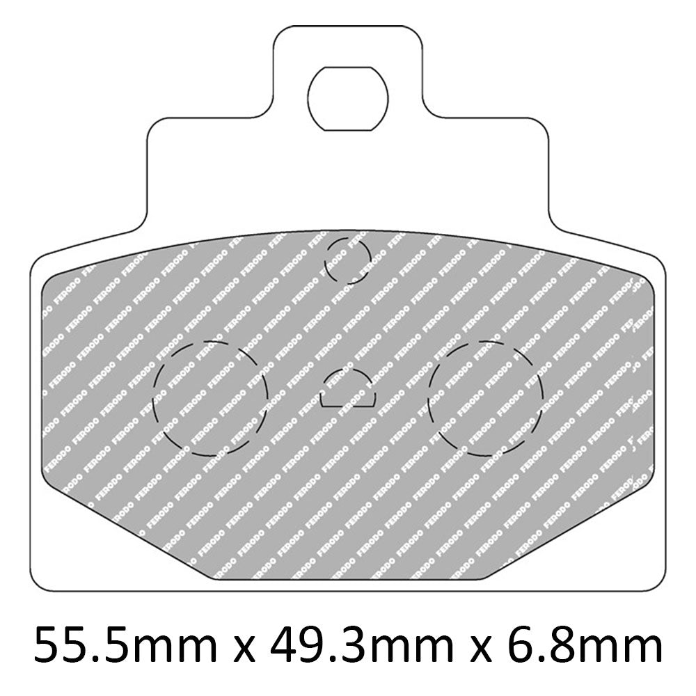 FERODO Brake Disc Pad Set FDB2277AG
