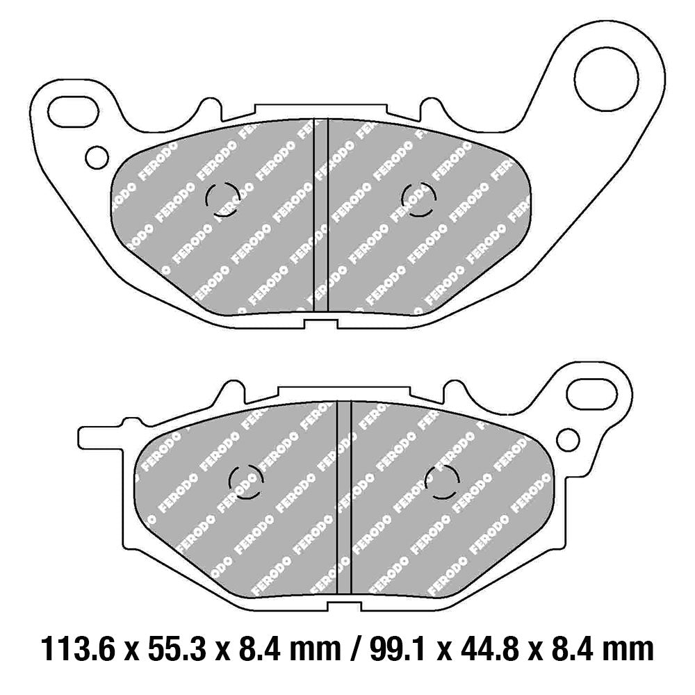 FERODO Brake Disc Pad Set FDB2280CPRO
