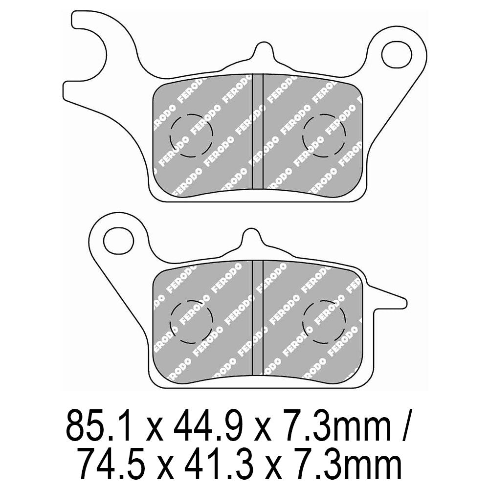 FERODO Brake Disc Pad Set FDB2289EF