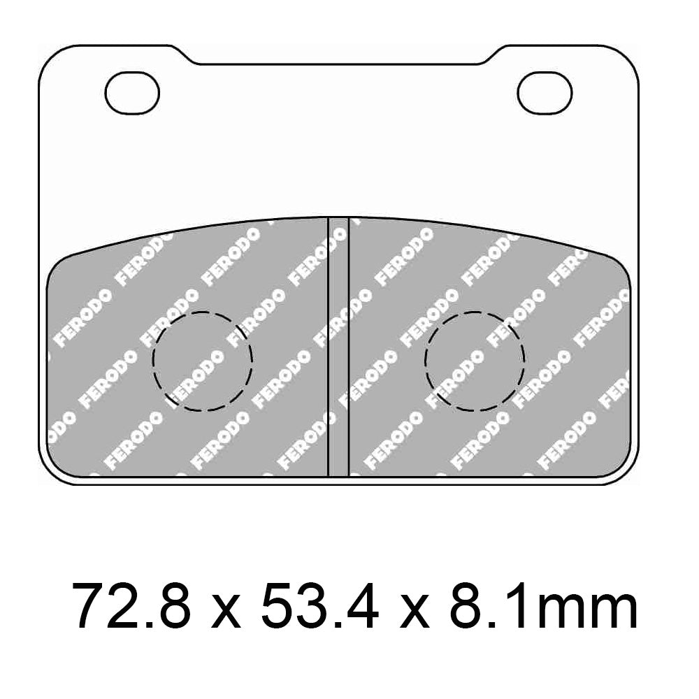 FERODO Brake Disc Pad Set FDB2291EF