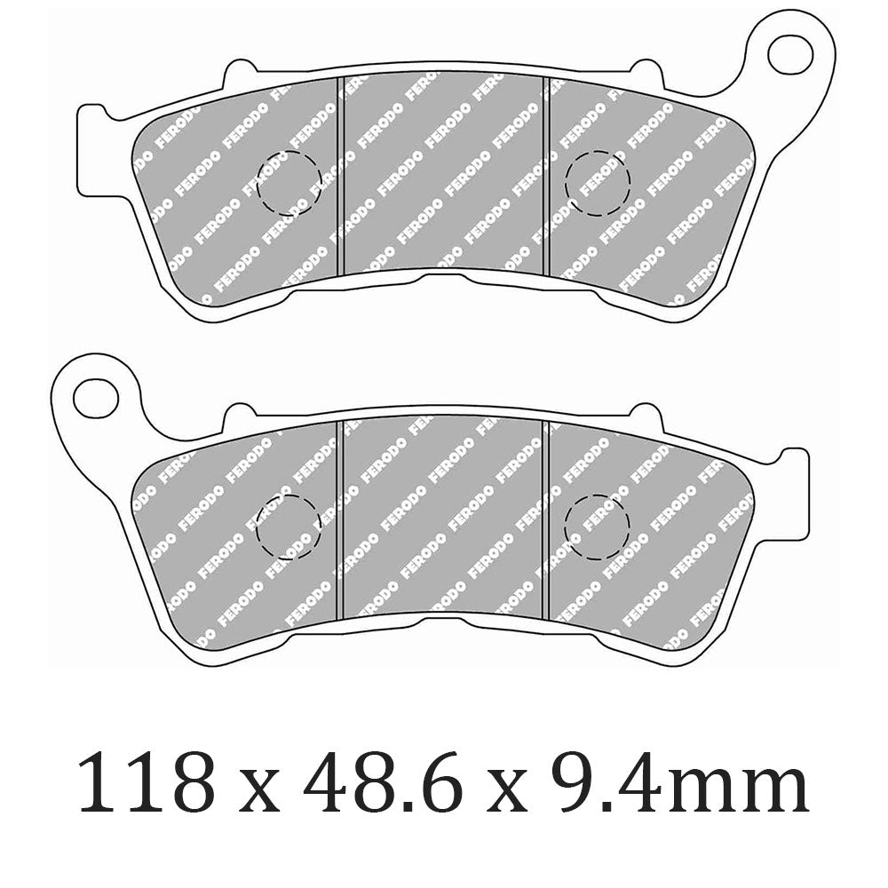 FERODO Brake Disc Pad Set FDB2299ST