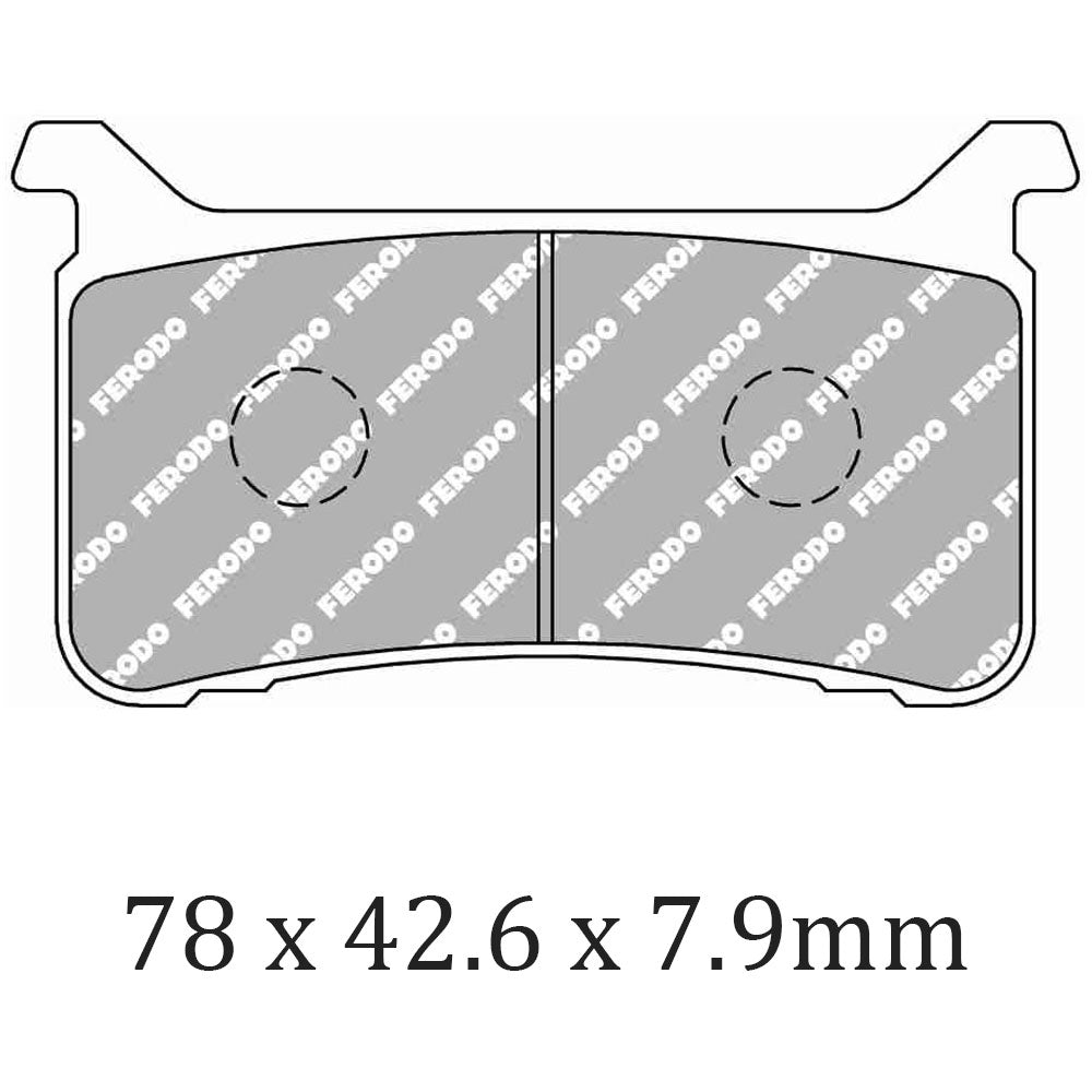 FERODO Brake Disc Pad Set FDB2300ST