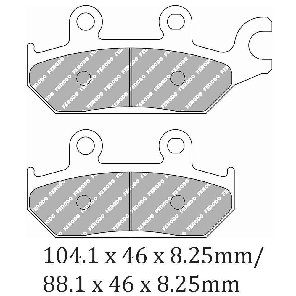 FERODO Brake Disc Pad Set FDB2301SG