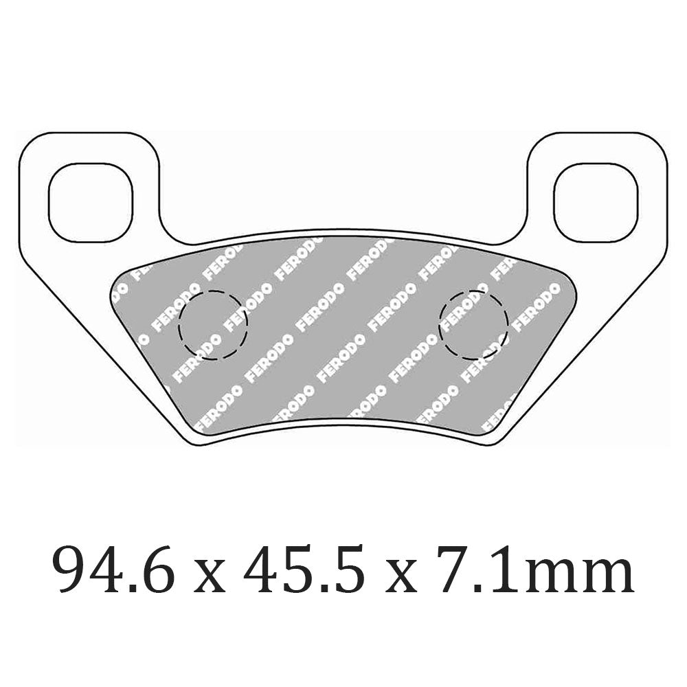 FERODO Brake Disc Pad Set FDB2303SG