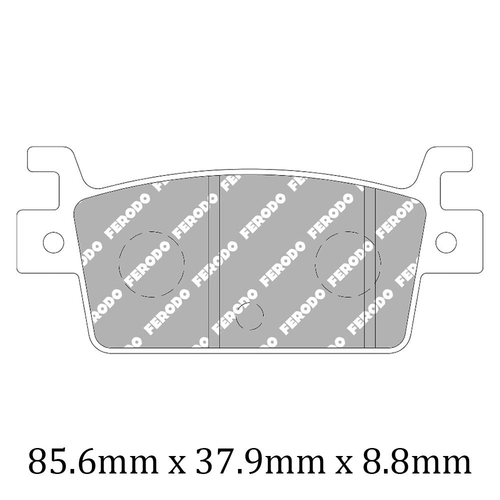 FERODO Brake Disc Pad Set FDB2304EF