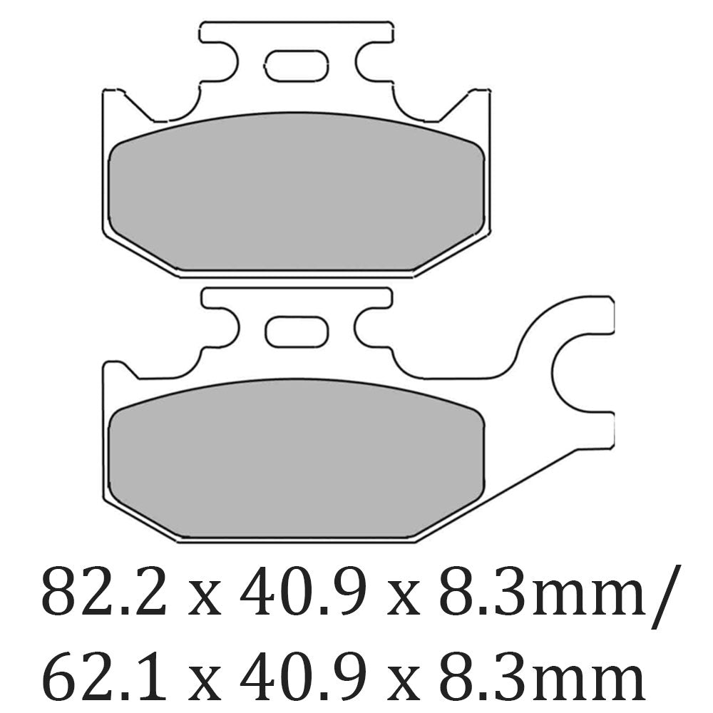 FERODO Brake Disc Pad Set FDB2307SG